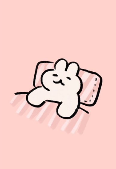 少女心卡通壁纸粉色系2019 我就是那种想哭却拼命笑的人