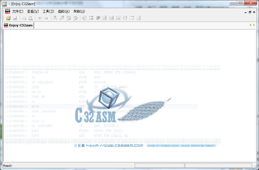 反汇编工具(c32asm) 反汇编工具(c32asm)