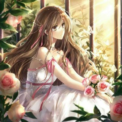 强迫症头像女生动漫唯美梦幻2018 反正以后还长我们慢慢相遇